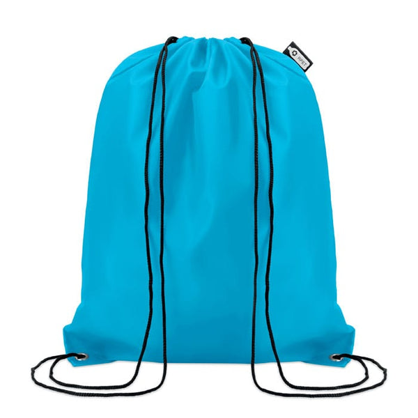 Sacca in RPET 190T Azzurro - personalizzabile con logo