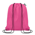 Sacca in RPET 190T Fucsia - personalizzabile con logo