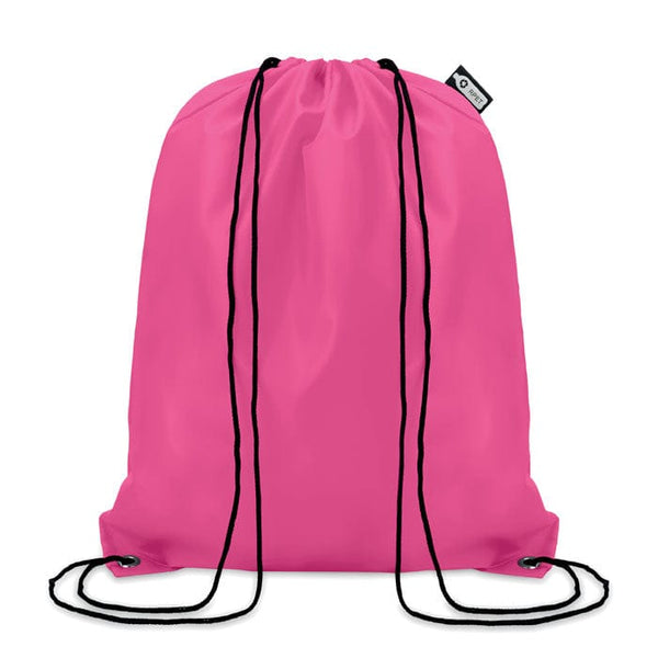 Sacca in RPET 190T Fucsia - personalizzabile con logo