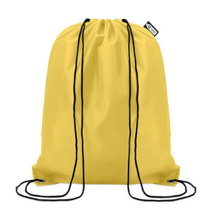Sacca in RPET 190T Giallo - personalizzabile con logo