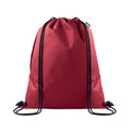 Sacca in RPET 420D bordeaux - personalizzabile con logo
