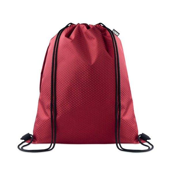 Sacca in RPET 420D bordeaux - personalizzabile con logo