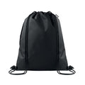 Sacca in RPET 420D Nero - personalizzabile con logo
