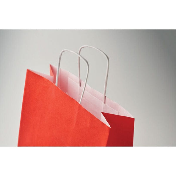 Sacchetto da regalo piccolo Rosso - personalizzabile con logo