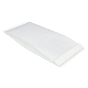 Sacchetto di carta 50g/m² 14 x 6 x 27 cm Bianco - personalizzabile con logo