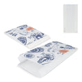 Sacchetto di carta 50g/m² 15 x 7 x 36 cm Bianco - personalizzabile con logo