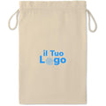 Sacchetto Grande Natural beige - personalizzabile con logo