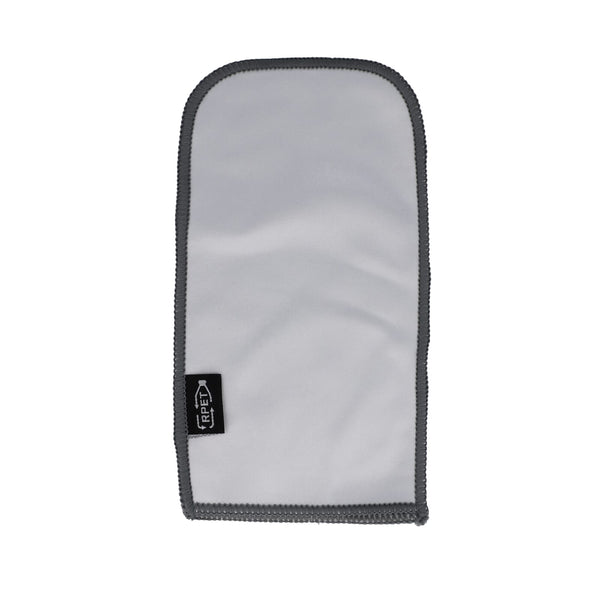 Sacchetto per occhiali in microfibra R-PET sublimazione - personalizzabile con logo