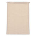 Sacchetto regalo in cotone OEKO-TEX® 140g/m² 30x45cm beige - personalizzabile con logo