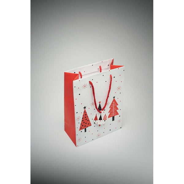 Sacchetto regalo medio Bianco - personalizzabile con logo