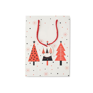 Sacchetto regalo medio Bianco - personalizzabile con logo