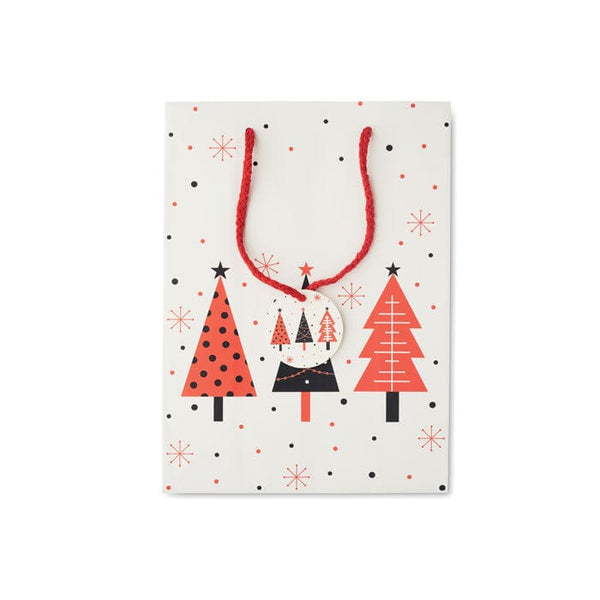 Sacchetto regalo medio Bianco - personalizzabile con logo