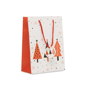 Sacchetto regalo medio Bianco - personalizzabile con logo