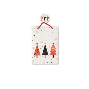 Sacchetto regalo piccolo Bianco - personalizzabile con logo