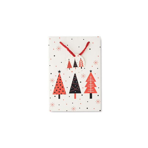 Sacchetto regalo piccolo Bianco - personalizzabile con logo