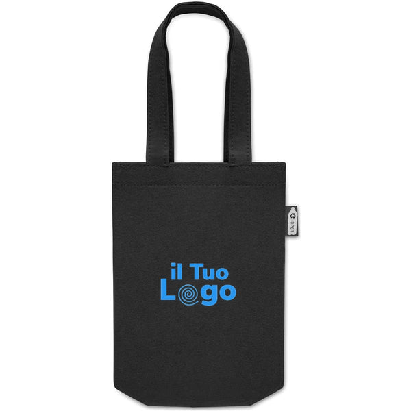Sacchetto regalo piccolo in feltro - personalizzabile con logo