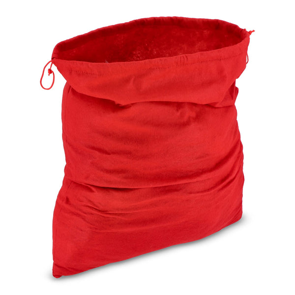 Sacco regalo in feltro 50x70cm Rosso - personalizzabile con logo