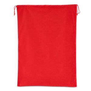 Sacco regalo in feltro 50x70cm Rosso - personalizzabile con logo