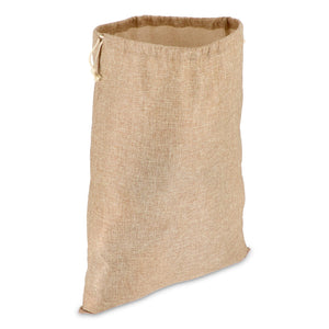 Sacco regalo in  juta 50x70cm natural - personalizzabile con logo