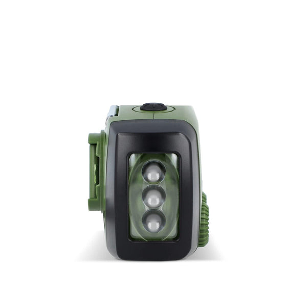 SafeSound Radio di emergenza a energia solare e avvolgimento manuale - personalizzabile con logo