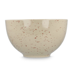 Sagaform Ditte Set di ciotole in ceramica 12 cm Beige - personalizzabile con logo