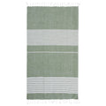 Sagaform Ella Grande asciugamano hamam 145x250cm Verde - personalizzabile con logo