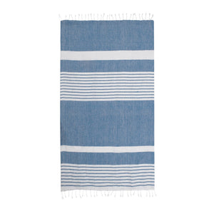 Sagaform Ella hamam 90x170cm Blu - personalizzabile con logo