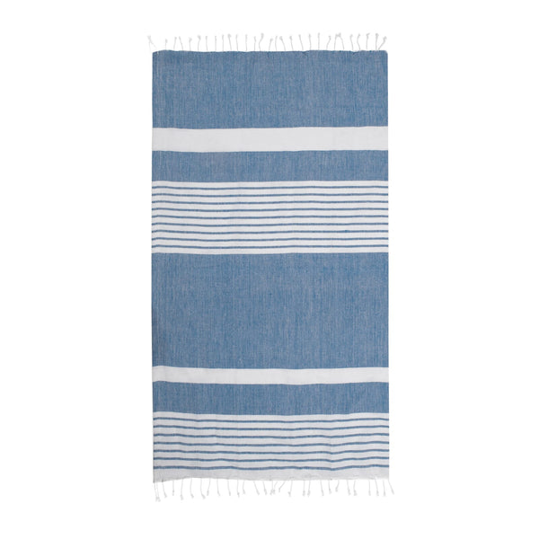 Sagaform Ella hamam 90x170cm Blu - personalizzabile con logo