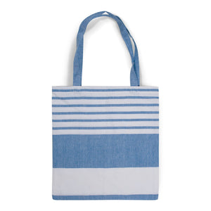 Sagaform Ella Hamam Borsa in cotone 41x38 cm Blu - personalizzabile con logo