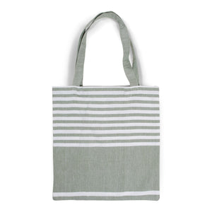 Sagaform Ella Hamam Borsa in cotone 41x38 cm Verde - personalizzabile con logo