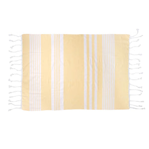 Sagaform Ella Hamam in cotone organico 50x70cm Giallo - personalizzabile con logo