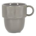Sagaform Inka tazza con orecchio 270ml Grigio - personalizzabile con logo