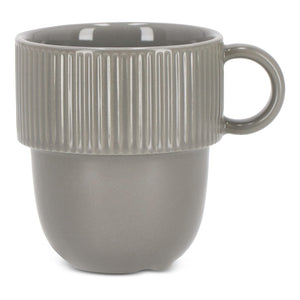 Sagaform Inka tazza con orecchio 270ml Grigio - personalizzabile con logo