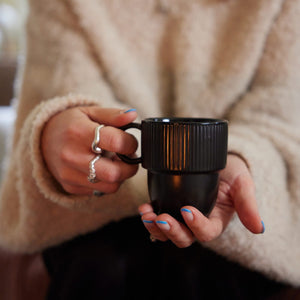 Sagaform Inka tazza con orecchio 270ml - personalizzabile con logo