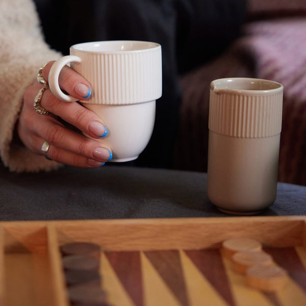 Sagaform Inka tazza con orecchio 270ml - personalizzabile con logo