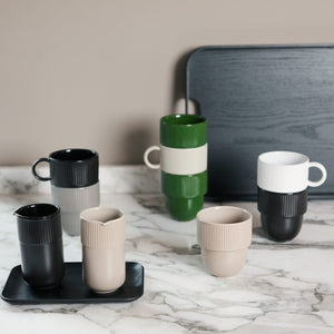 Sagaform Inka tazza con orecchio 270ml - personalizzabile con logo