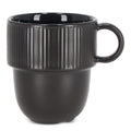 Sagaform Inka tazza con orecchio 270ml Nero - personalizzabile con logo