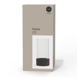 Sagaform Lanterna Dante grande Marrone scuro - personalizzabile con logo