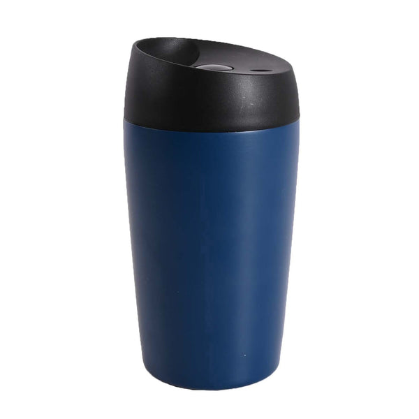 Sagaform Loke Bicchiere da viaggio rivestita di colore 240ml Blu - personalizzabile con logo