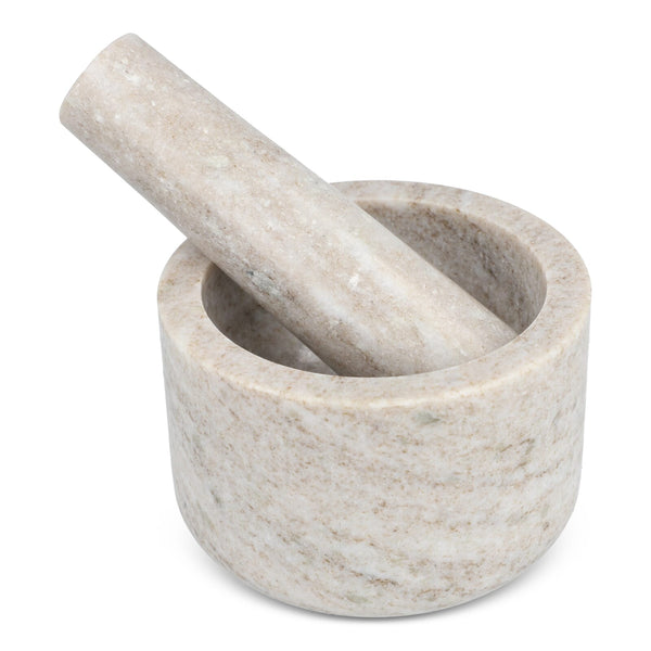 Sagaform mortaio in travertino Beige - personalizzabile con logo