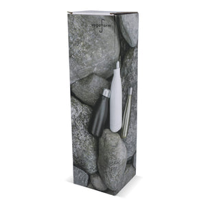 Sagaform Nils bottiglia in acciaio Cromo 500 ml Cromo - personalizzabile con logo