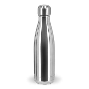 Sagaform Nils bottiglia in acciaio Cromo 500 ml Cromo - personalizzabile con logo