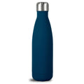 Sagaform Nils Bottiglia in acciaio in gomma 500ml Blu - personalizzabile con logo