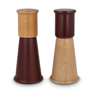 Sagaform Set macina sale e pepe Gurken piccolo, 15 cm rosso - personalizzabile con logo