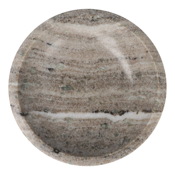 Sagaform Sten Ciotola in marmo travertino Beige - personalizzabile con logo