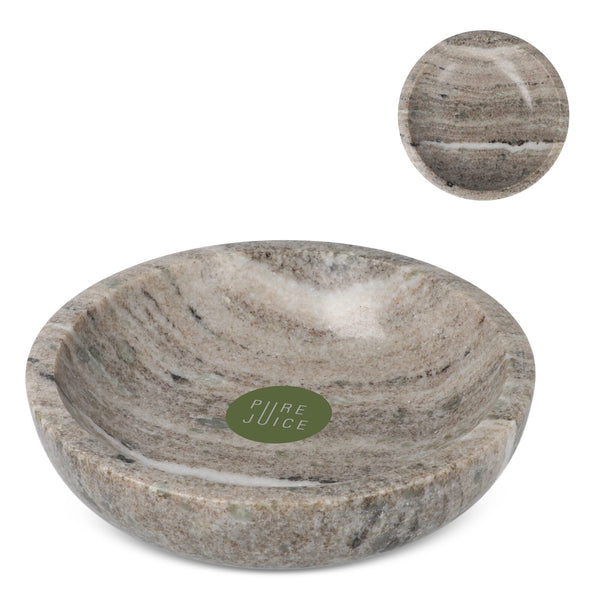 Sagaform Sten Ciotola in marmo travertino Beige - personalizzabile con logo