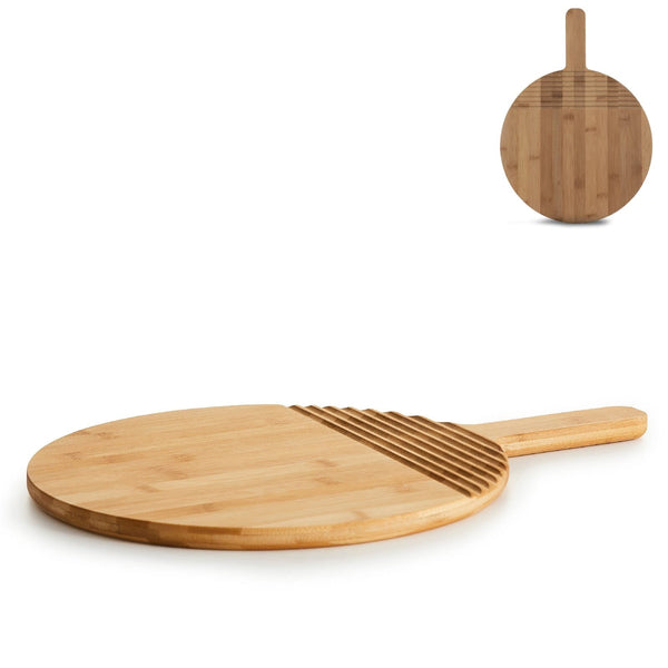 Sagaform Tagliere rotondo natural - personalizzabile con logo
