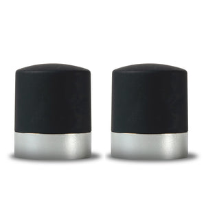 Sagaform Tappo per vino e champagne 2 pezzi Nero - personalizzabile con logo