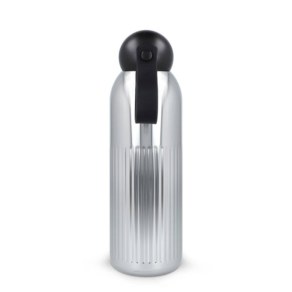 Sagaform Tekla bottiglia in acciaio cromato (riciclato) 500 ml Cromo - personalizzabile con logo