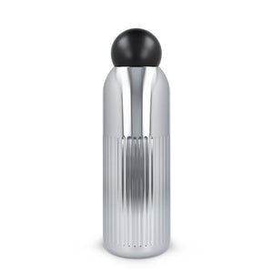 Sagaform Tekla bottiglia in acciaio cromato (riciclato) 500 ml Cromo - personalizzabile con logo